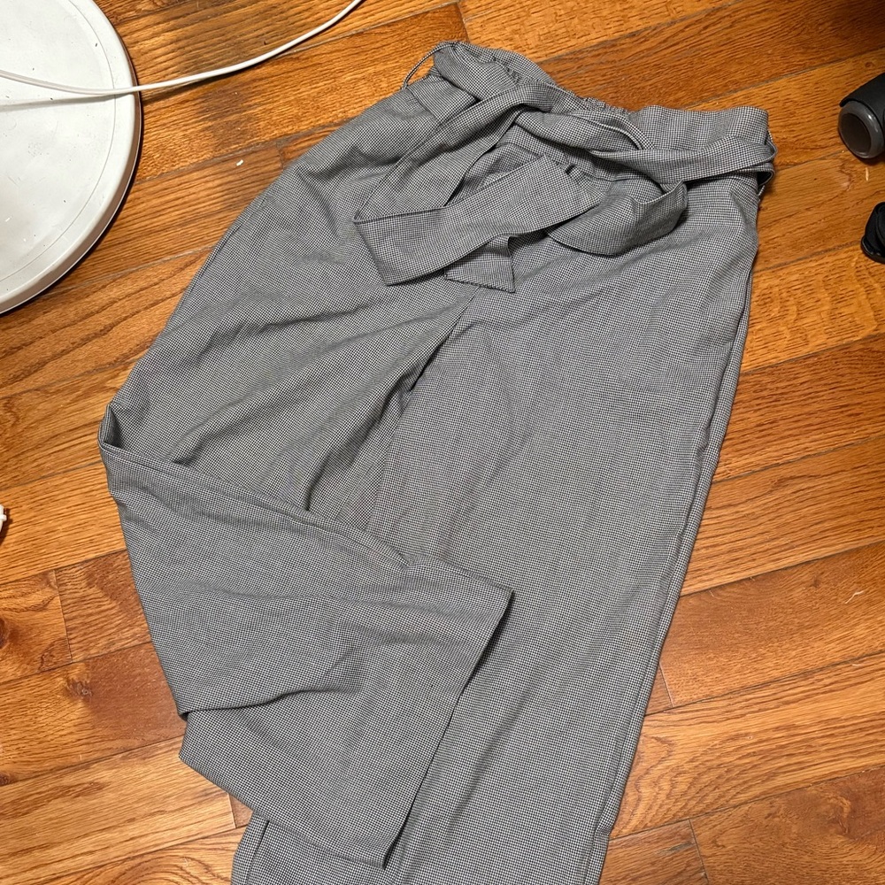 Zara Women’s Black and white Pants